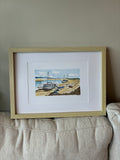 Leigh-on-Sea Fishing Boat Print A4